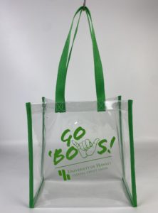 Clear Stadium Bags - $10