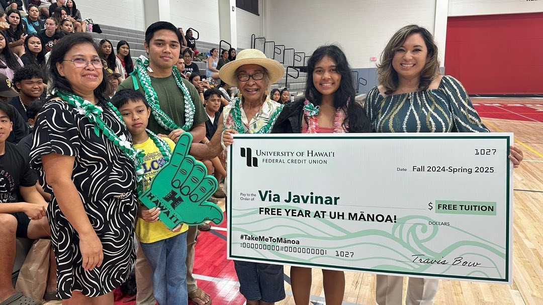 Take Me To Manoa Scholarship Winner